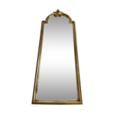 Ancien miroir doré style baroque des années 70