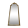 Vintage gold baroque mirror from the 1970s.