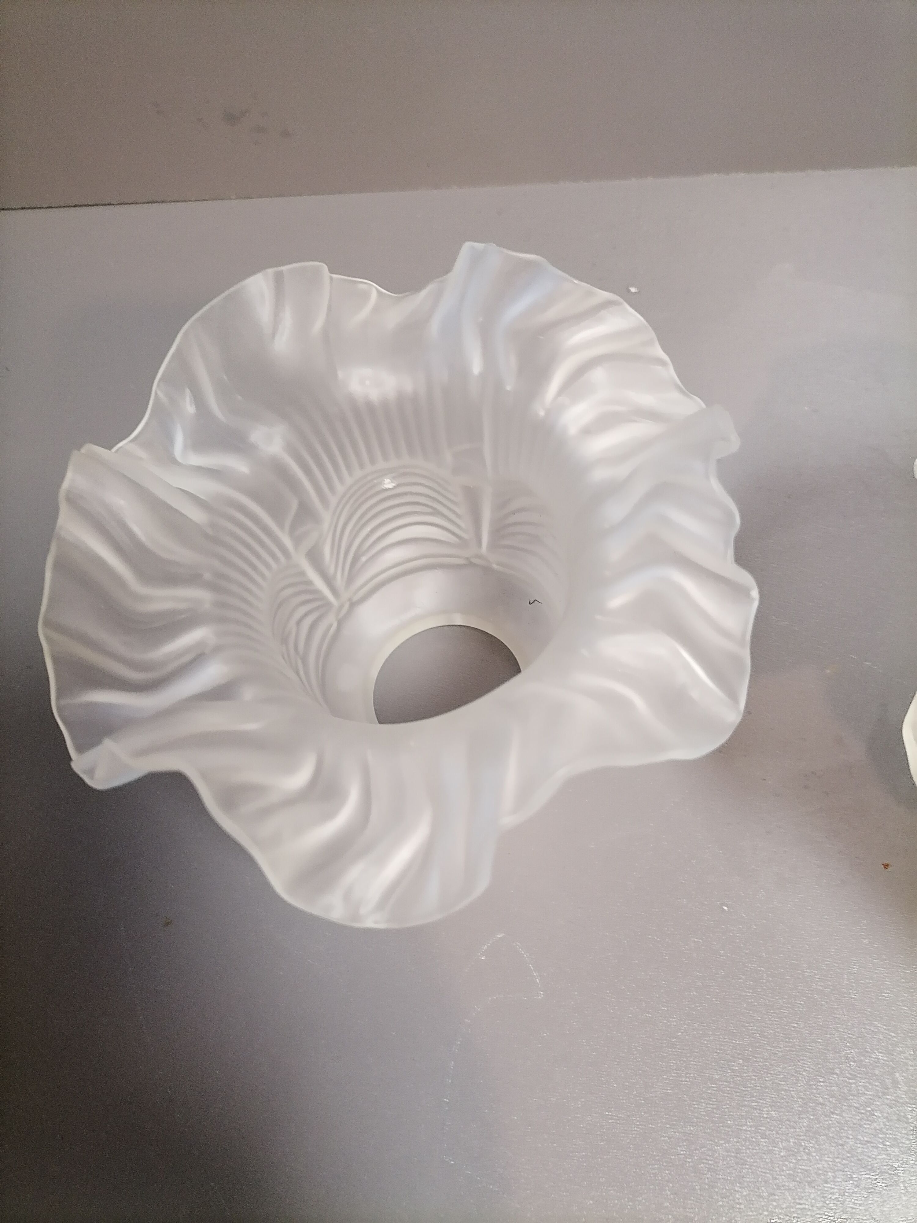 Tulipes pour Lustre verre opaque