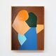 Come closer minimalist painting couple