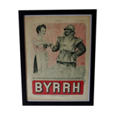Publicité encadrée BYRRH La madelon années 30