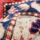 Antique Caucasian Shirvan carpet from the late 19th century, handmade wool, 183x275cm.