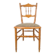 Vintage Chiavari Spool Chair, Italy, 1950s