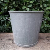 Lessiveuse h38cm en zinc jardin trouée