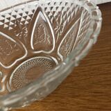 Bonbonnière avec couvercle en verre taillé