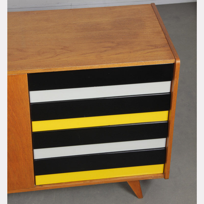 Oak enfilade by Jiri Jiroutek, model U-460, 1960