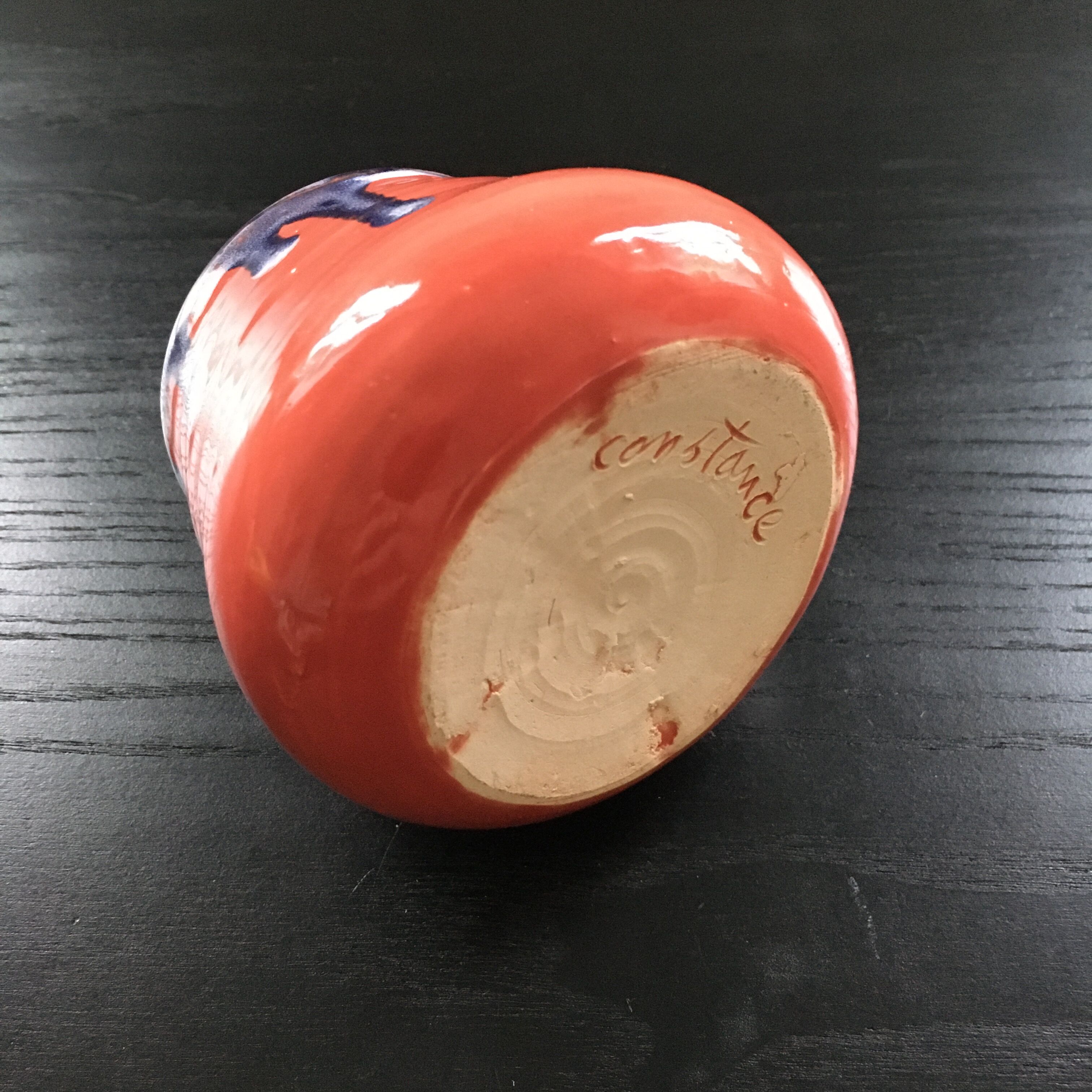 Pot à sel pièce unique signée