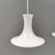 Suspensions en verre opale Holmegaard Mandarin, Michael Bang 1983