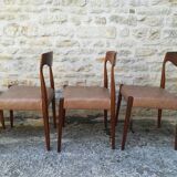 Scandinavian teak chairs
