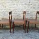 Chaises scandinave en teck