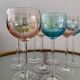 Série de 10 verres à pieds vintage 