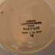 Set of 4 dessert plates Digoin Sarreguemines old
