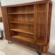 Wooden and Metal Bookcase