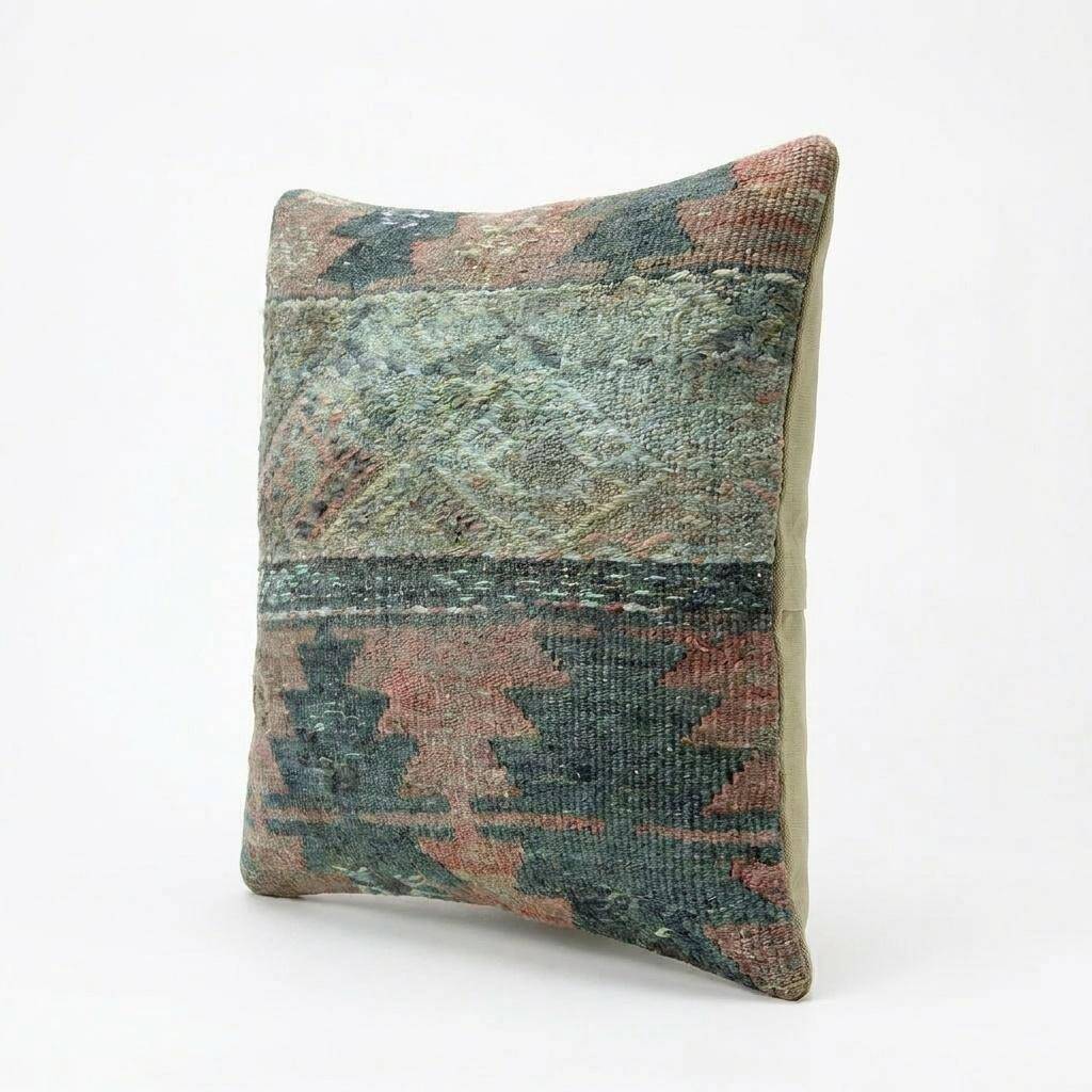 Vintage kilim cushion cover 41x41 cm
