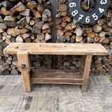 Renovated carpenter's workbench
