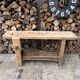 Renovated carpenter's workbench