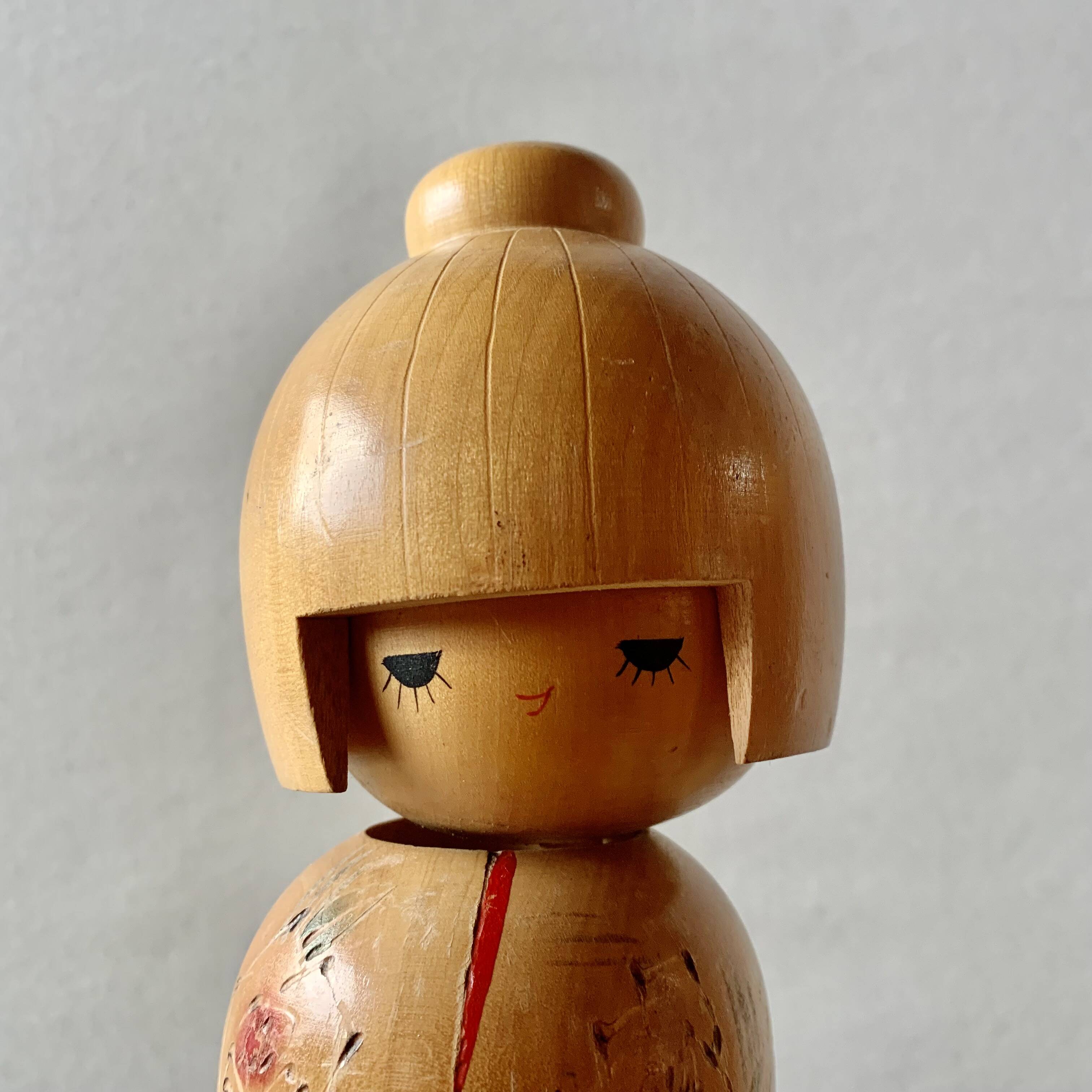 Vintage Japanese Kokeshi doll