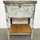 Commode en fer industriel gris, années 1950