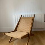 Fauteuil transat Pliable style scandinave