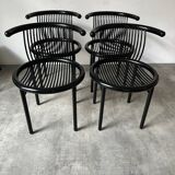 1980s set of 4 “Circo” chairs