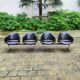 Two Double chairs armchairs leather benches Geoffrey Harcourt Artifort 60s