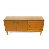 Vintage sideboard with drawers made in the 60s