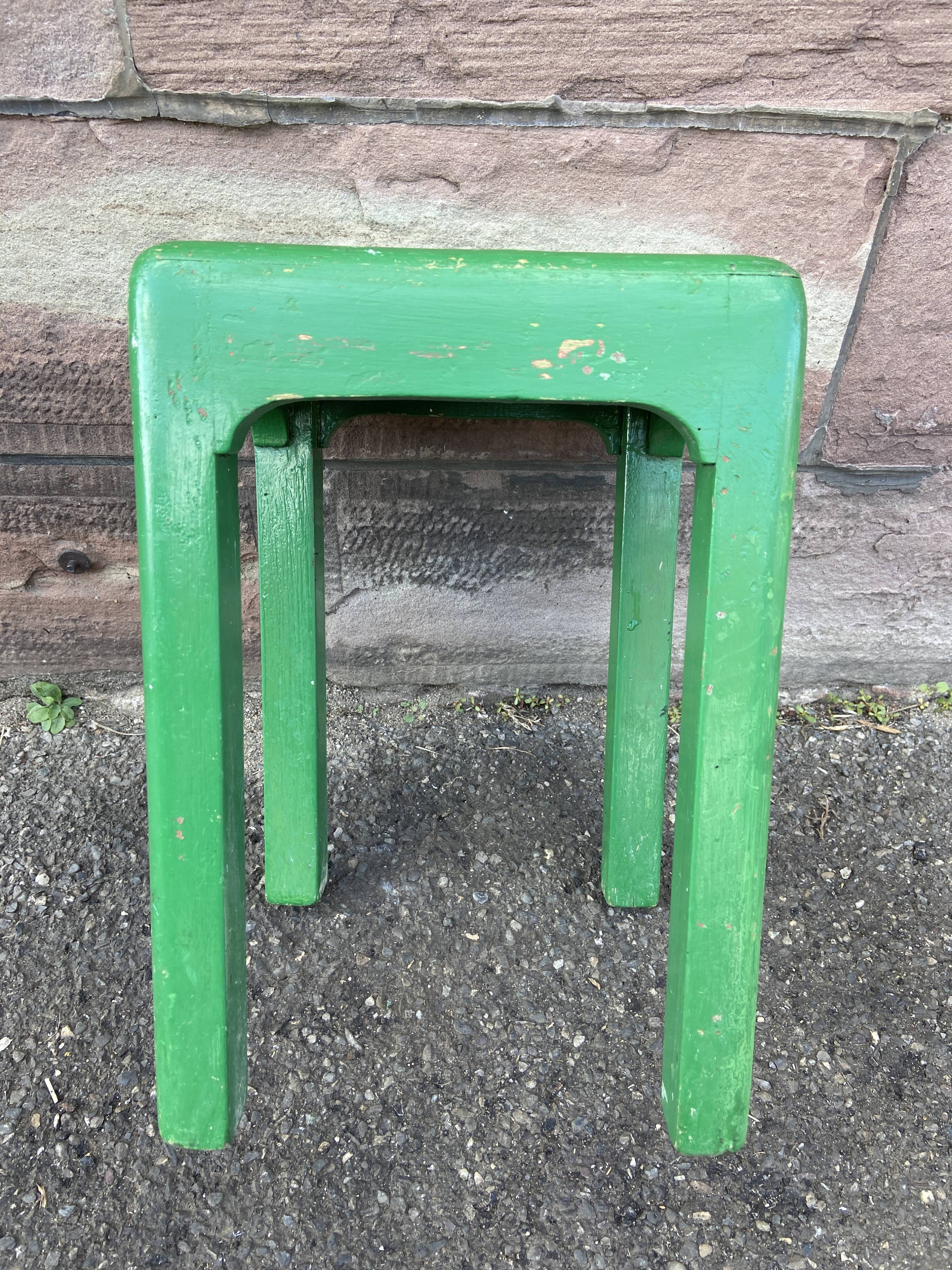 Wooden stool 1960