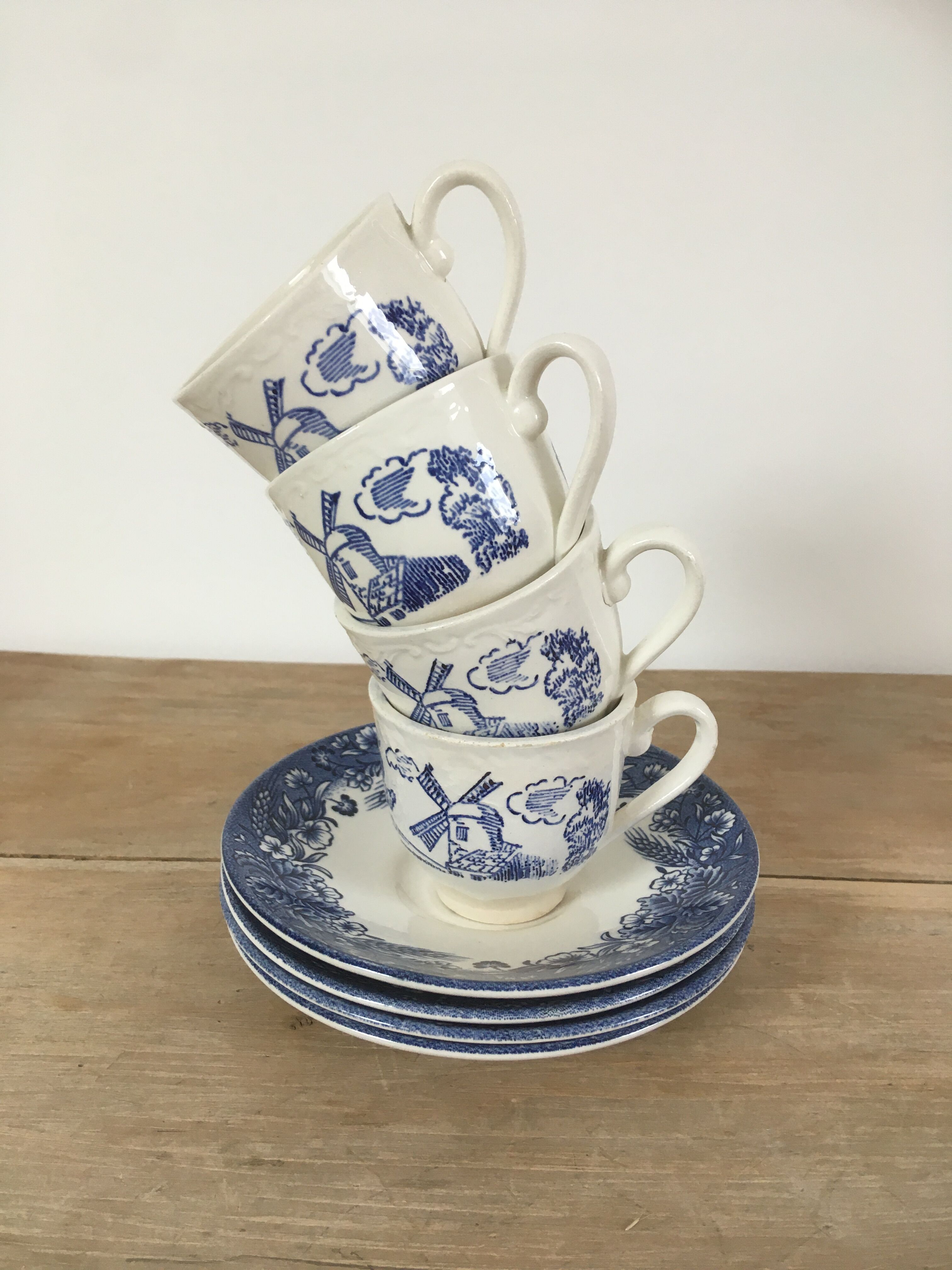 Vintage coffee cups