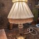 Table lamp in Hollywood Regency boudoir style from the 1950s.