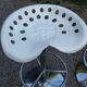 Pair of Etienne Fermigier designer stools, Mirima mower model, publisher