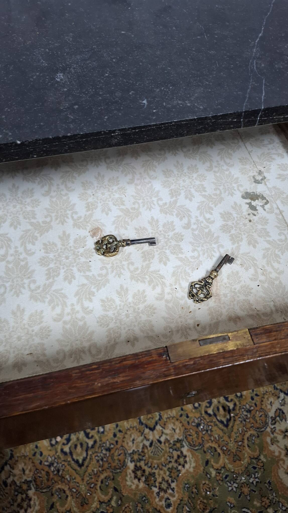 Buffet empire en acajou