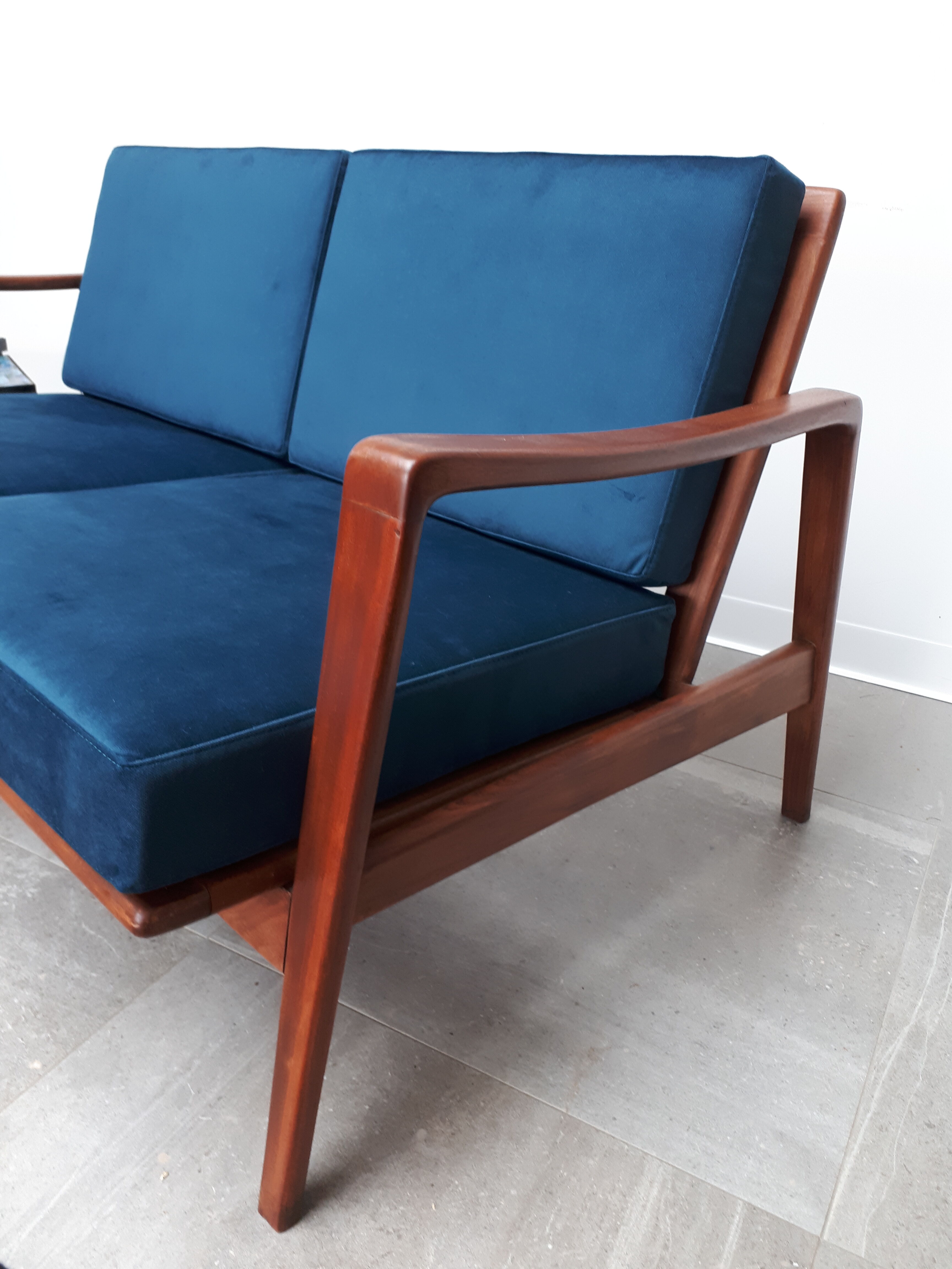 2-seater bench by Arne Walh Iversen 60s