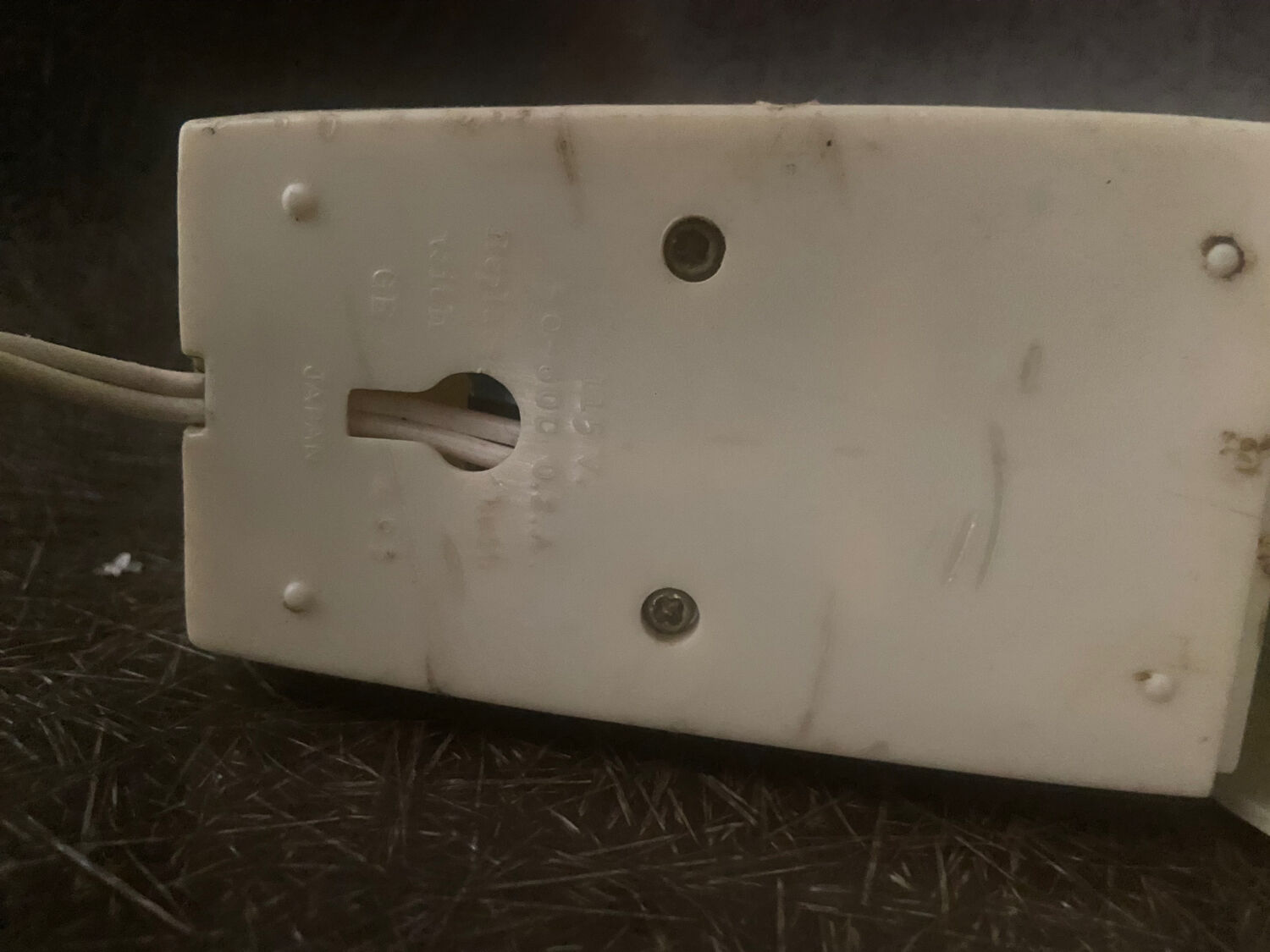 Space Age folding lamp made in Japan