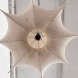 Pair of Italian Designer Cocoon Pendant lights original from the 1960s