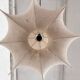 Pair of Italian Designer Cocoon Pendant lights original from the 1960s