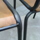 Two vintage school chairs