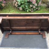 Table basse en céramique aux herbiers de style Roger Capron