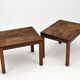 Side tables in rosewood, Denmark, 1960s, set of 2