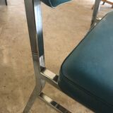 Pair of chrome chairs