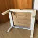 Solid wood coffee table with drawer