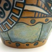 Glazed stoneware vase, Art Deco circa 1920, signed Kèramis, Charles Catteau.