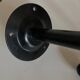 Pair of black space age sputnik coat racks