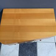 small hallway cabinet in unusual shape 1960s