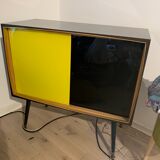Vintage buffet bar with sliding window