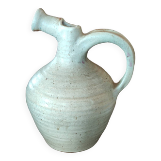 Old pitcher Pottery Ceramic stoneware Signed