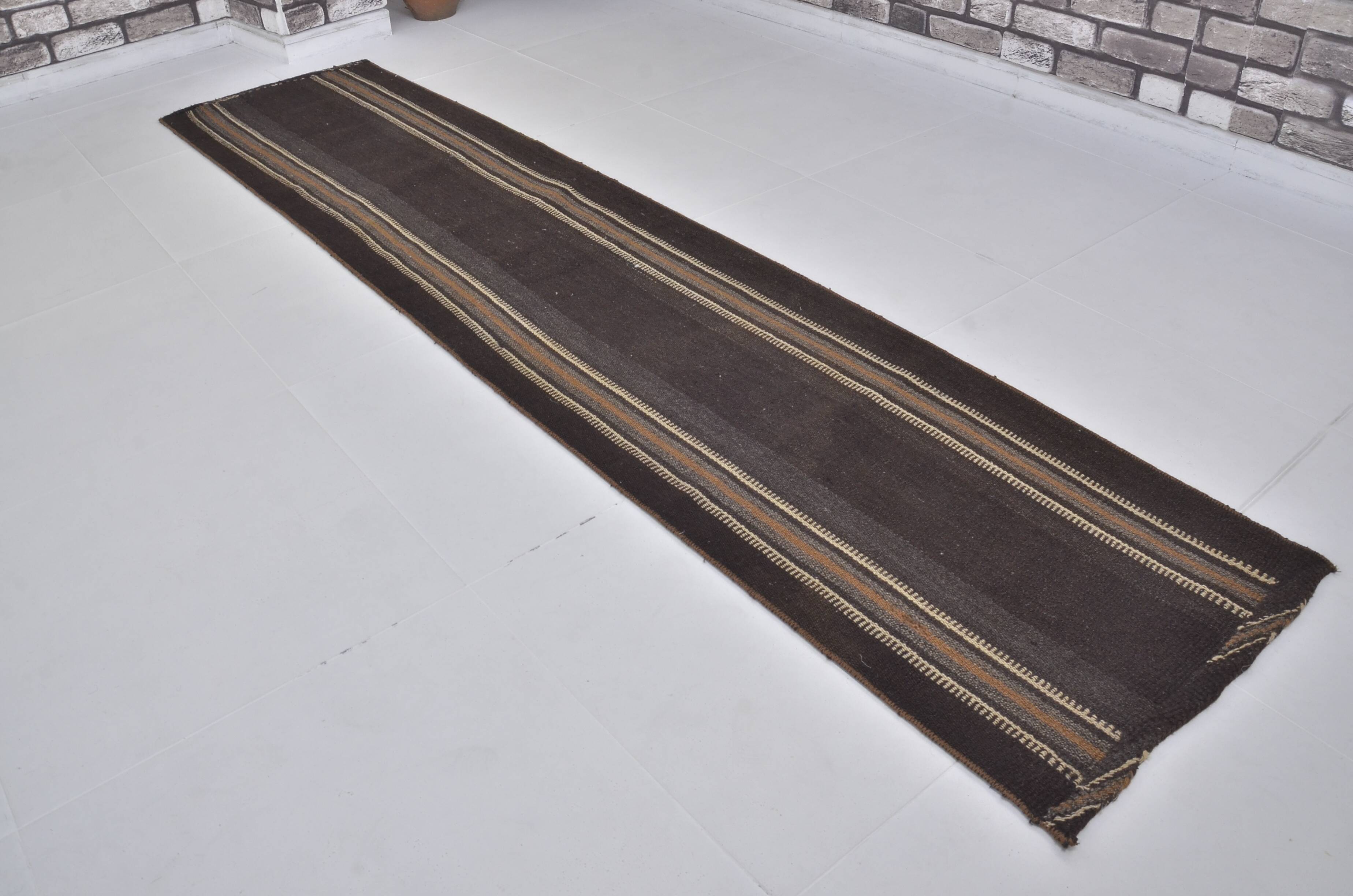 Oushak Organic Goat Hair Runner Rug sku3887