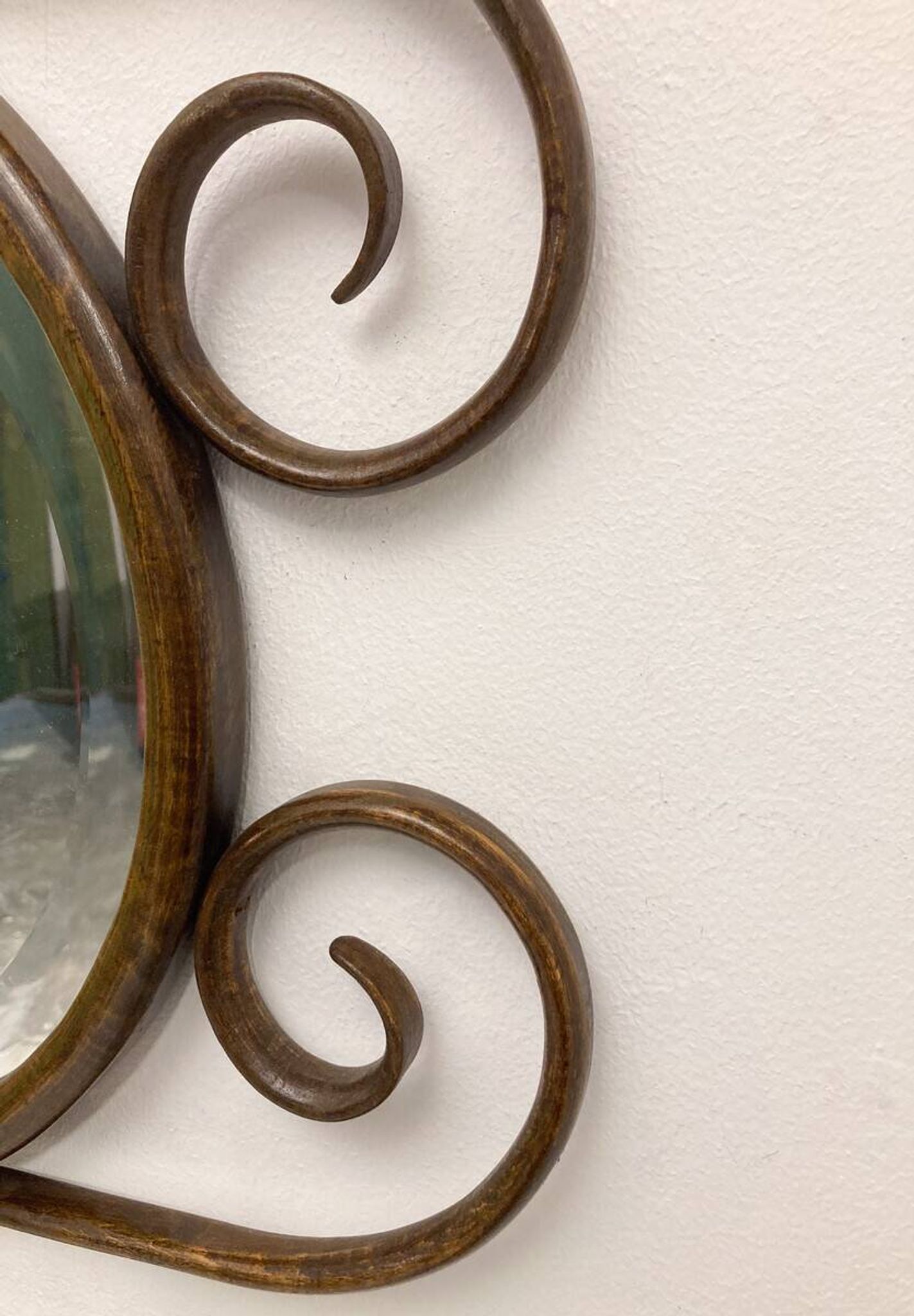 Bentwood Mirror by Thonet, 1900s
