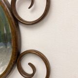 Bentwood Mirror by Thonet, 1900s