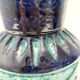 Blue and Teal Ceramic Vase in the style of Bitossi