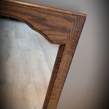 Mirror wood mustache 55x73